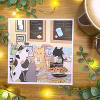 Image 1 of Cat Cafe Print