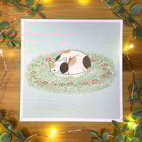 Image 1 of Mushroom Cat Print