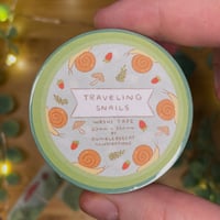 Image 2 of Traveling Snails Washi Tape