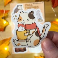 Image 2 of Fall Friends Sticker Sheet