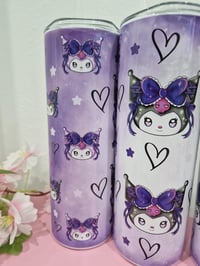 Image 3 of Kuromi Köpfe Tumbler | Trinkbecher| Thermo| Sanrio