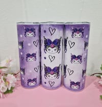 Image 1 of Kuromi Köpfe Tumbler | Trinkbecher| Thermo| Sanrio