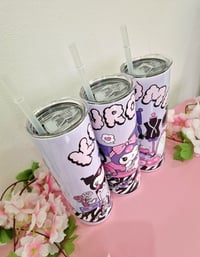 Image 6 of Kuromi Kawaii Tumbler | Trinkbecher| Thermo| Sanrio