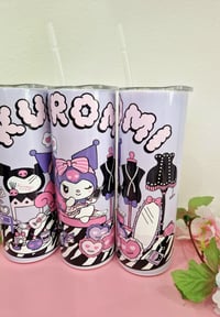 Image 5 of Kuromi Kawaii Tumbler | Trinkbecher| Thermo| Sanrio