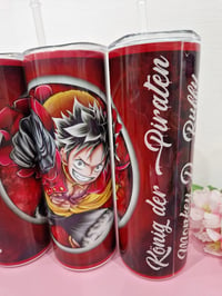 Image 5 of Ruffy One Piece Tumbler | Trinkbecher| Thermo