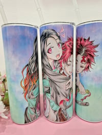 Image 4 of Tanjiro und Nezuko Tumbler | Trinkbecher| Thermo | Demonslayer