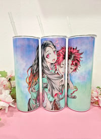 Image 1 of Tanjiro und Nezuko Tumbler | Trinkbecher| Thermo | Demonslayer