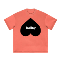 big ballsy logo tee - watermelon