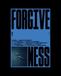 FORGIVENESS Poster dark blue