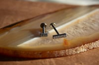 Image 2 of Implant Grade Titanium - Threadless Bar - Ear Piercing Jewellery - Nose Stud - Gem Bar Piercing
