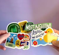 Image 2 of Notts Rocks Sticker Pack