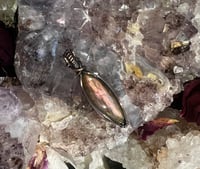 Image 1 of Antiqued Copper Labradorite Pendant