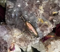Image 2 of Antiqued Copper Labradorite Pendant