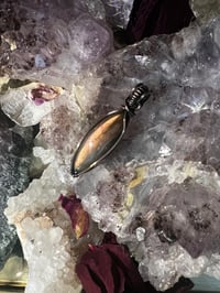 Image 5 of Antiqued Copper Labradorite Pendant