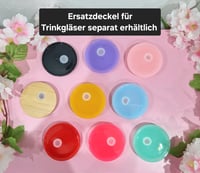 Image 2 of Starterpokemon Eis Trinkglas mit Deckel & Strohhalm,  16 Oz, Pokemon