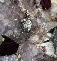 Image 2 of Merlinite Agate Antiqued Copper Pendant