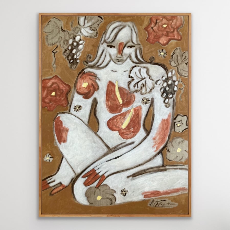 Image of 'Garden Spirit no. 22' original painting on canvas