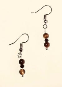 Pendientes OjoDeTigre