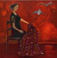 Image 1 of A Woman, A Quilt, and Two Magic Birds