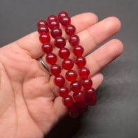Image 2 of Dark Cherry Red Bracelet