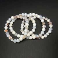 Image 1 of White Orca Agate Bracelet 