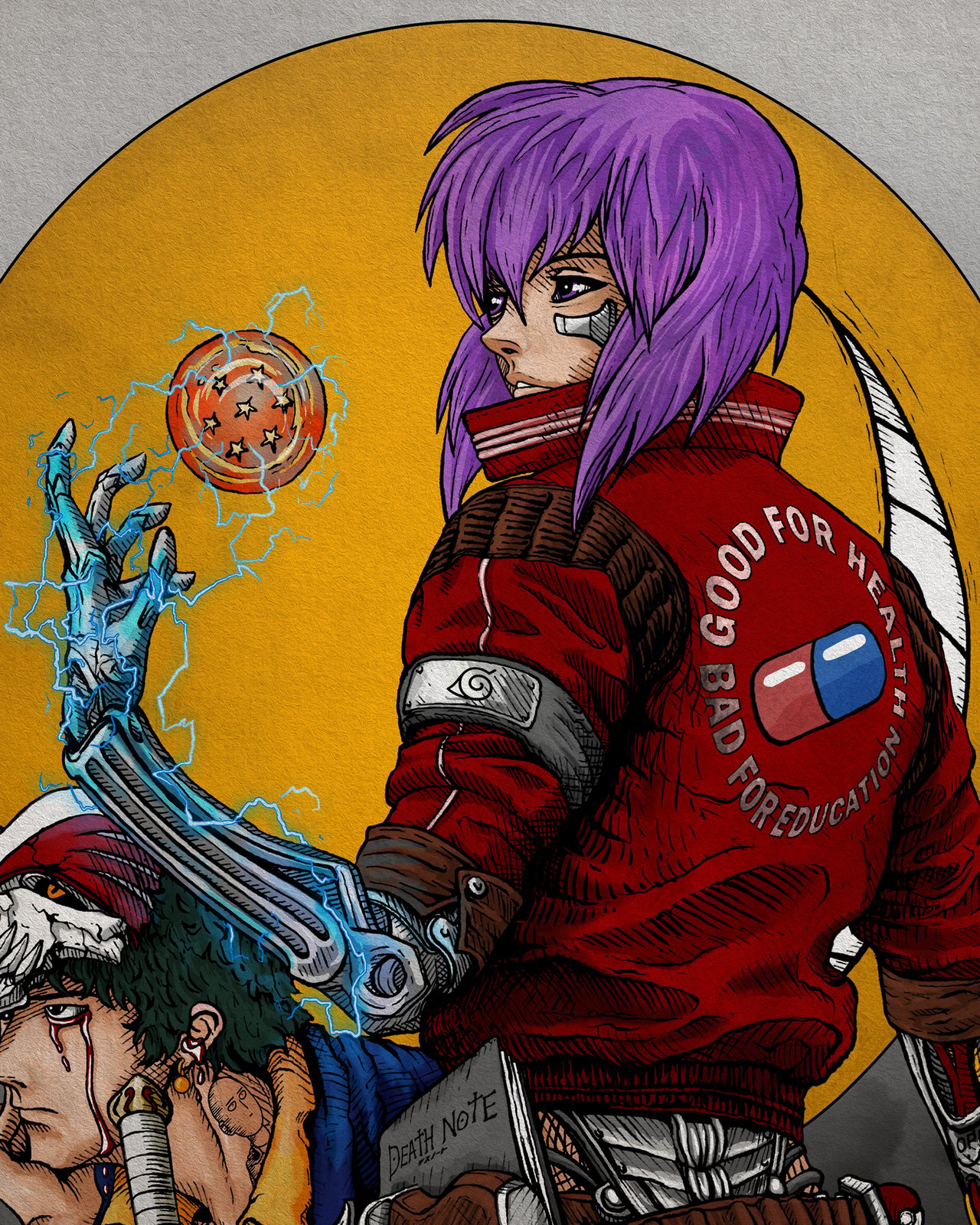 Manga Madness - Fine Art Print | SpaceWolf