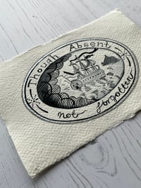 Image 2 of ‘Though Absent Not Forgotten’ Love Token painting