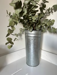 Image 1 of Galvanised Flower Bucket