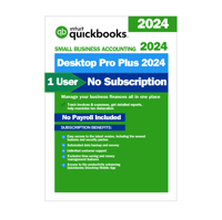 Intuit Quickbooks Desktop Pro Plus 2024 Lifetime Activation For Windows