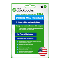 QuickBooks Desktop Pro PLus 2023 | Lifetime Activation | USA Version | 2 users