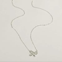 Image 3 of Bow Necklace for Women