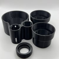 Image 2 of PivotPro Station | Tug Base, 2 Base Adapters, and 2 Donuts (Pivot/Glass Adapter)