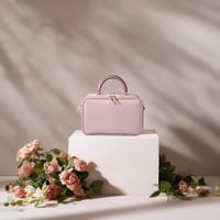 Image 1 of Waterproof Makeup Bag Large Capacity Cosmetic Portable Organizer