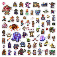 Image 2 of Chrono Trigger Half-Scale Sticker Set (68 Pieces)