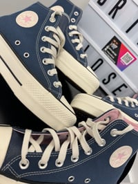 Image 2 of Womens Denim Pink High Converse
