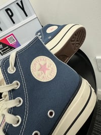 Image 3 of Womens Denim Pink High Converse
