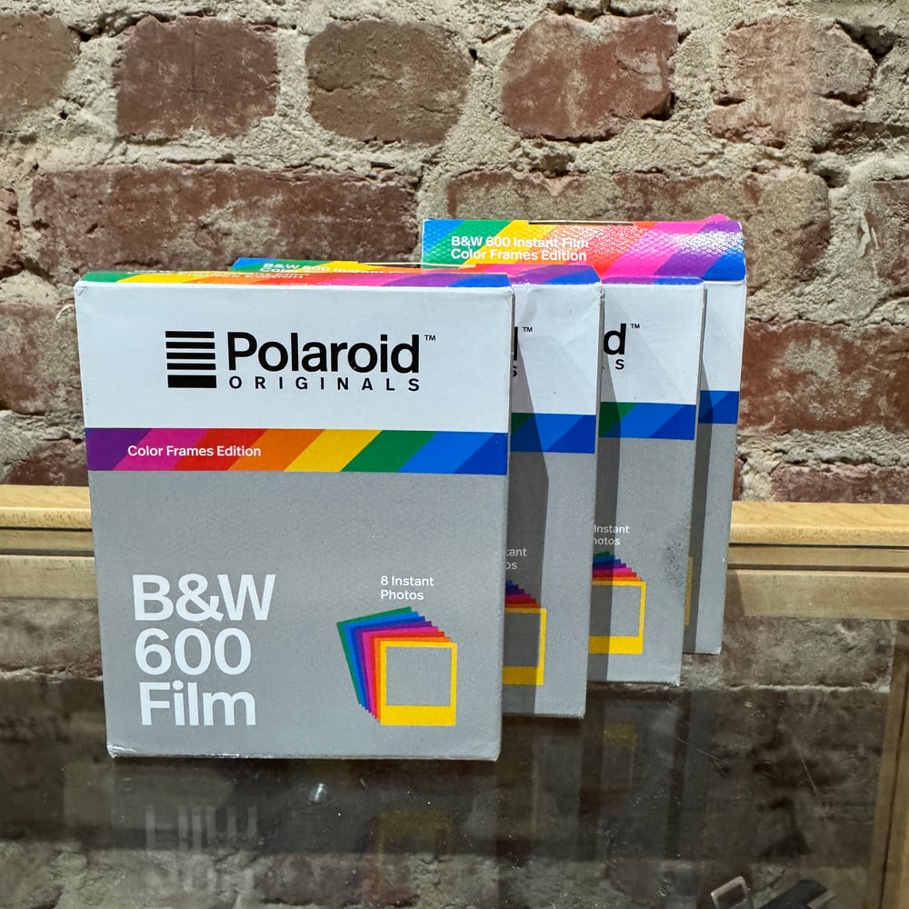 Image of Polaroid 600 Instant Film Black and White Color Frame