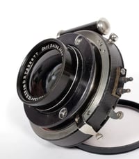 Image 6 of Carl Zeiss Jena Protar 290mm protarlinse in compound shutter covers 11X14+ #5779