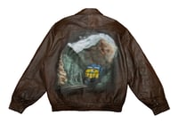Image 1 of 1/1 CSX Leather Bomber