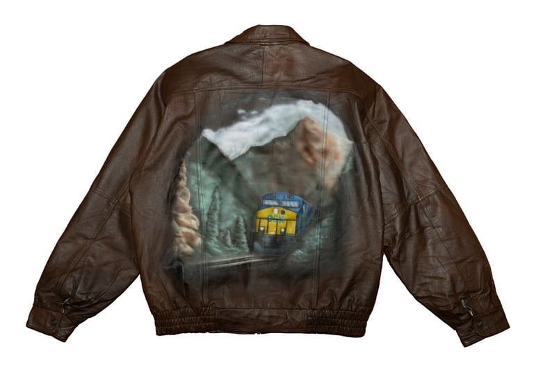 1/1 CSX Leather Bomber