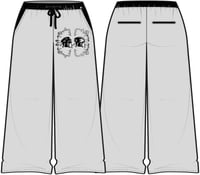 GREY HOMUNCULUS SWEATPANTS