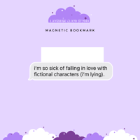So Sick Magnetic Bookmark - ROMANTASY BOOKCON LA 2025 PREORDER 