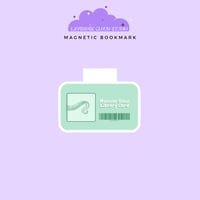 Monster Smut Library Card Magnetic Bookmark - ROMANTASY BOOKCON LA 2025 PREORDER 