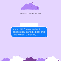 Sorry Magnetic Bookmark - ROMANTASY BOOKCON LA 2025 PREORDER 