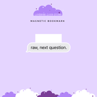 Raw Magnetic Bookmark - ROMANTASY BOOKCON LA 2025 PREORDER 