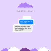 They're Pefect Magnetic Bookmark - ROMANTASY BOOKCON LA 2025 PREORDER 
