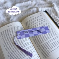 Dear Author Metal Bookmark - ROMANTASY BOOKCON LA 2025 PREORDER 
