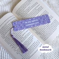 In My Sports Romance Era Metal Bookmark - ROMANTASY BOOKCON LA 2025 PREORDER 