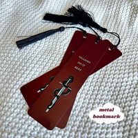 Villains Do It Best Metal Bookmark - ROMANTASY BOOKCON LA 2025 PREORDER 