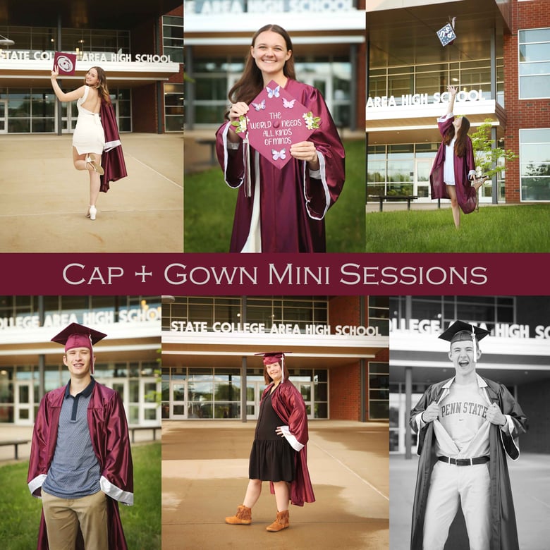 Image of 2025 Cap + Gown Minis